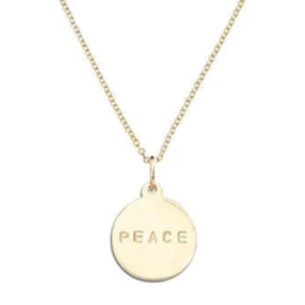 Helen Ficalora “peace” charm 14k - Picture 3 of 4